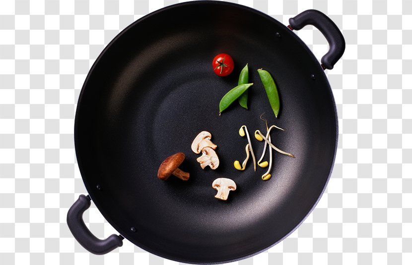 Wok Frying Pan Tableware - Cooking Transparent PNG