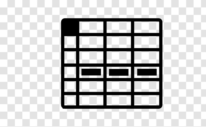 Microsoft Excel Table Spreadsheet Xls - Row Transparent PNG