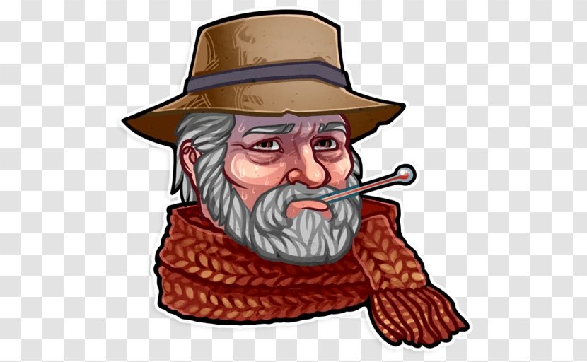 Moustache Cartoon - Red Dead - Fashion Accessory Smoking Transparent PNG