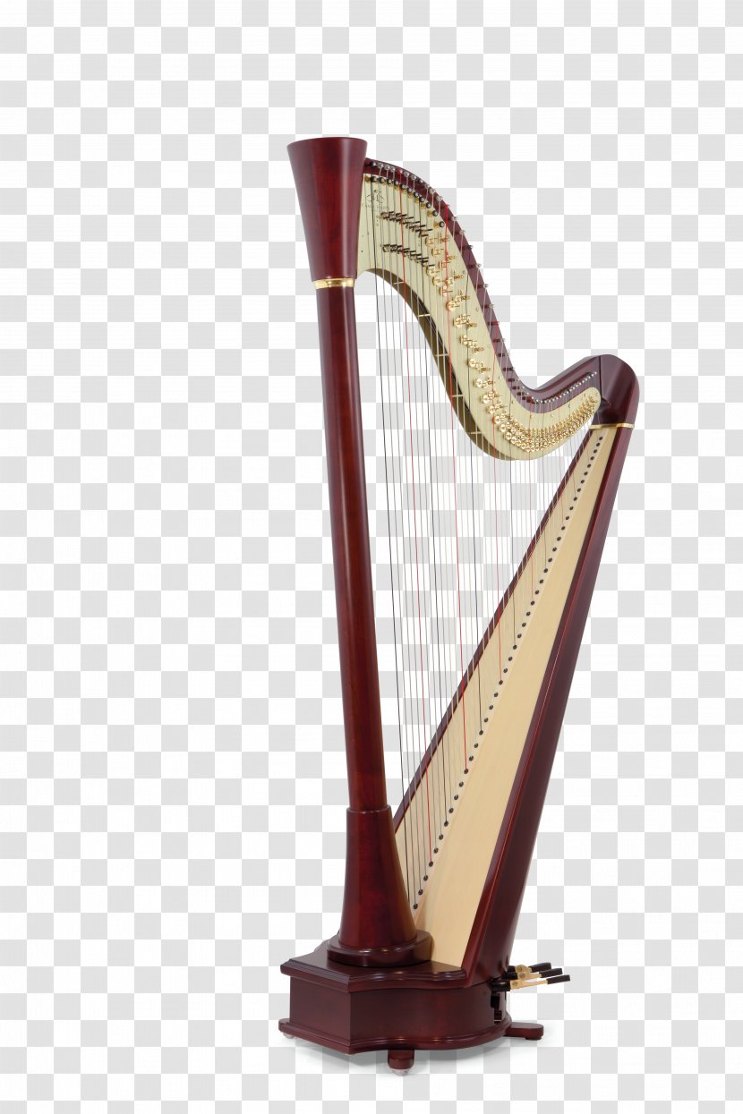 Celtic Harp Konghou Camac Harps Pedal - Heart Transparent PNG