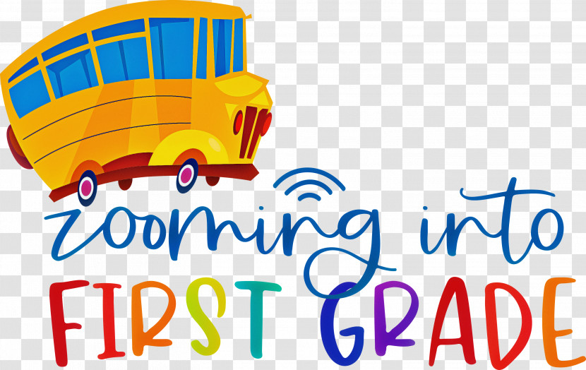 Back To School First Grade Transparent PNG