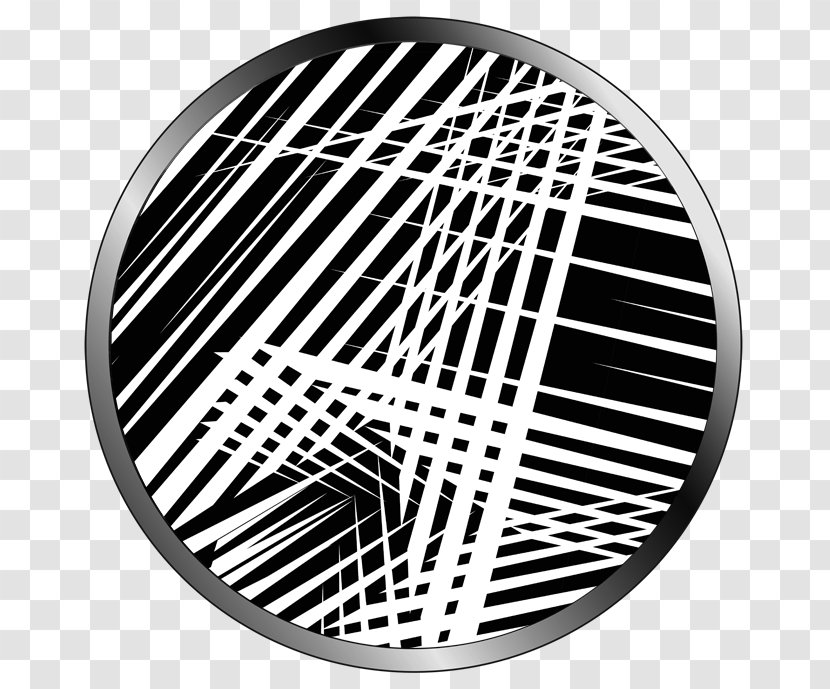 Line Pattern - Black And White - Design Transparent PNG