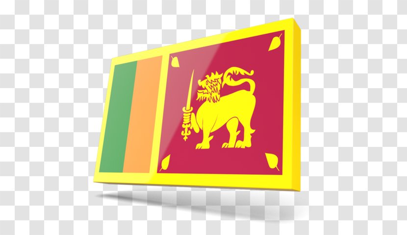 Flag Of Sri Lanka National Sinhala Language - Red Transparent PNG