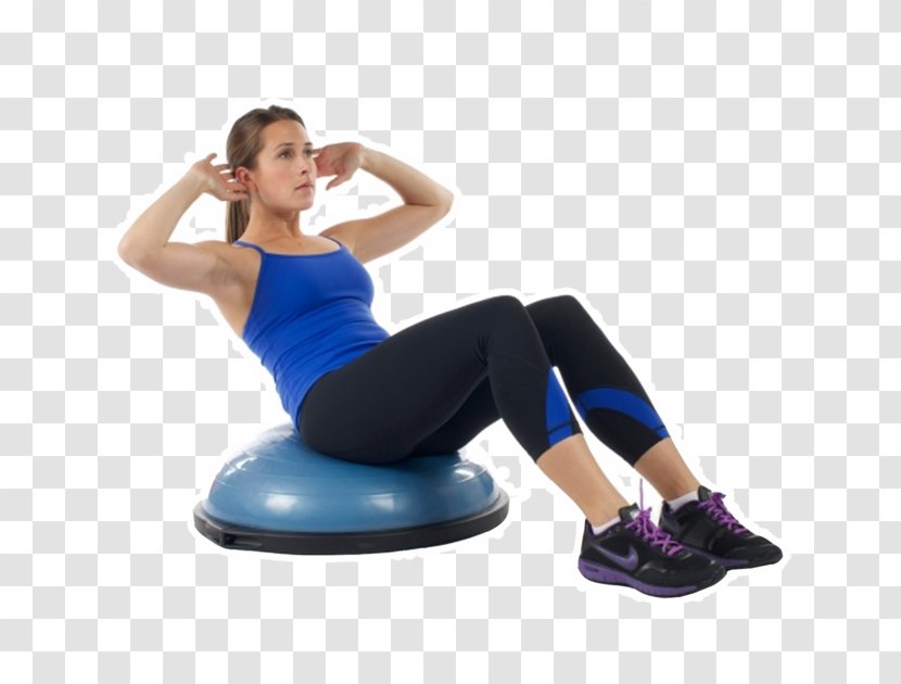 BOSU Personal Trainer Balance Exercise Functional Training - Flower - Fitness Class Transparent PNG