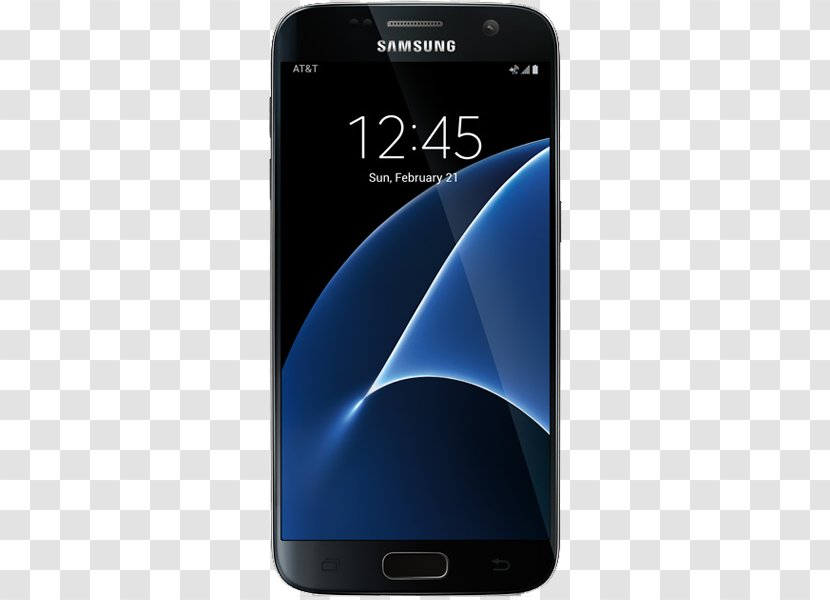 Smartphone Feature Phone Samsung Galaxy S7 - Att - 32 GBBlack OnyxAT&TGSM SM-G930A 32GB For AT&T -Grade 1 ConditionGalaxy Transparent PNG