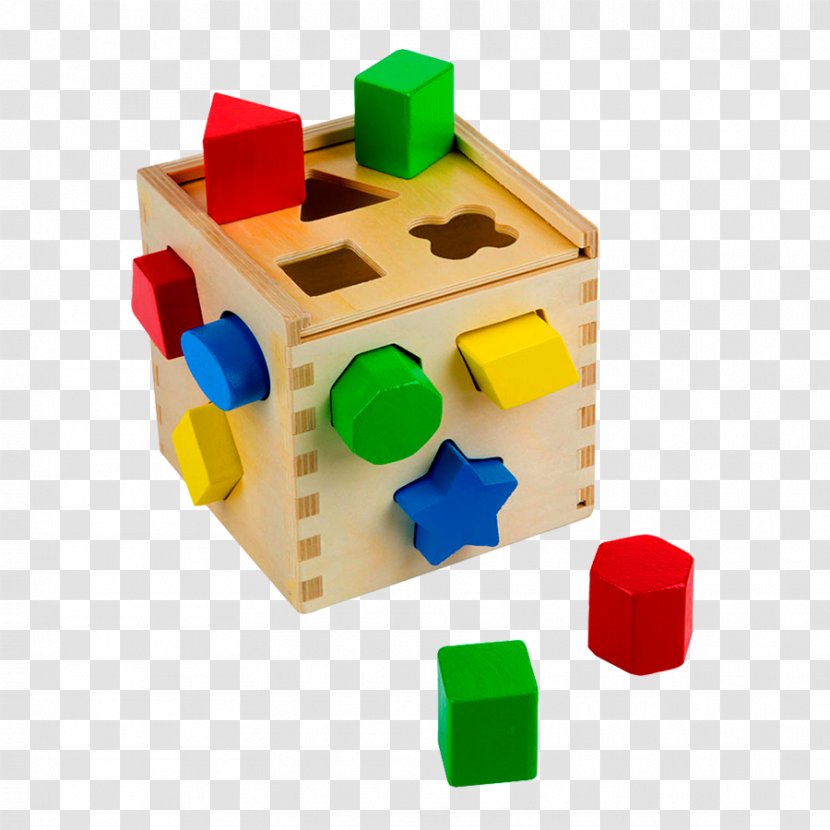 Melissa & Doug Shape Toy Cube Fine Motor Skill - Hexagon - Building Blocks Of Maze Transparent PNG