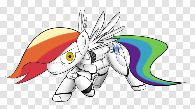 Pony Rainbow Dash Horse Fluttershy ABluSkittle - Mammal Transparent PNG