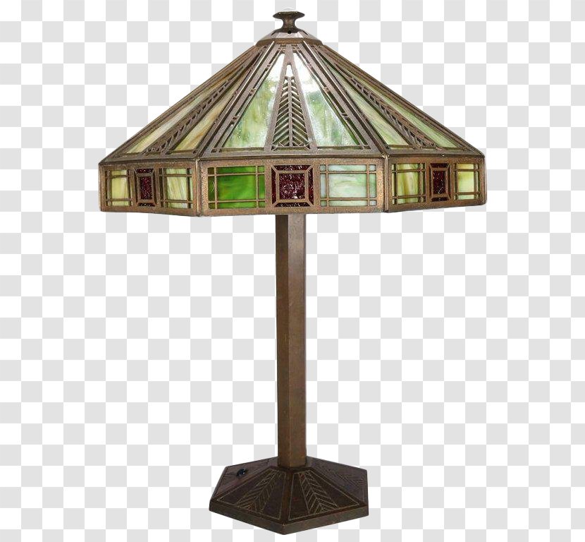 Table Window Tiffany Lamp Glass - Quoizel Inc Transparent PNG