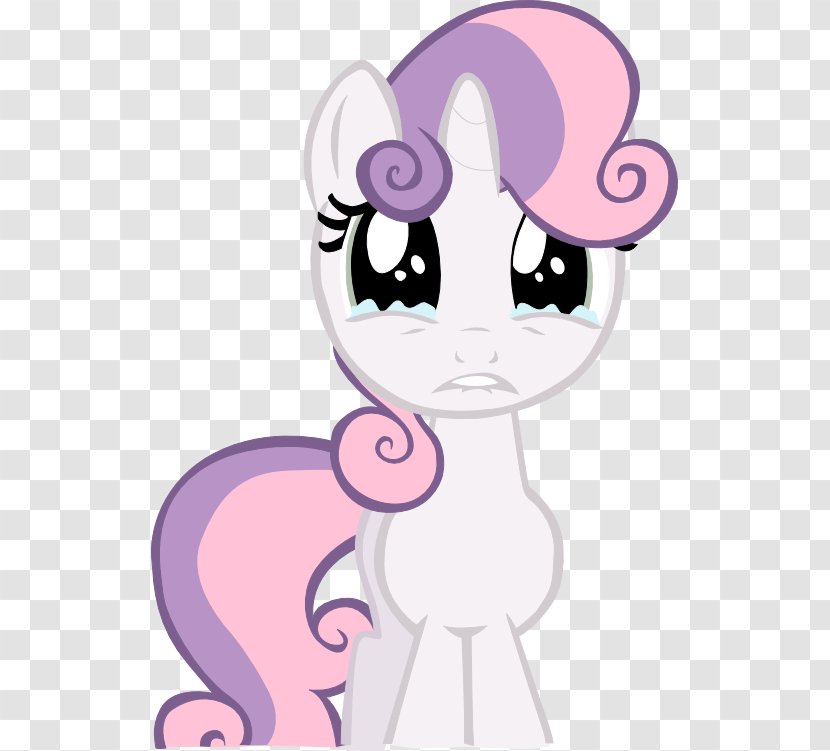 Sweetie Belle Pony Rarity Pinkie Pie Whiskers - Heart - Watercolor Transparent PNG