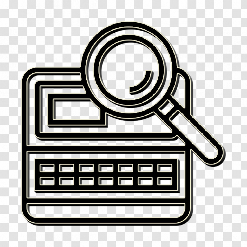 Search Icon Business Analytics Icon Transparent PNG