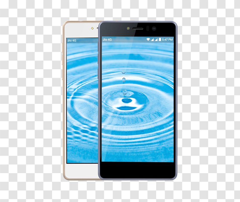 Smartphone LYF WATER 1 4G Dual SIM - Aqua Transparent PNG