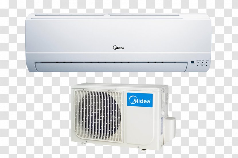 Electronics Multimedia Air Conditioning - Home Appliance - Midea Transparent PNG