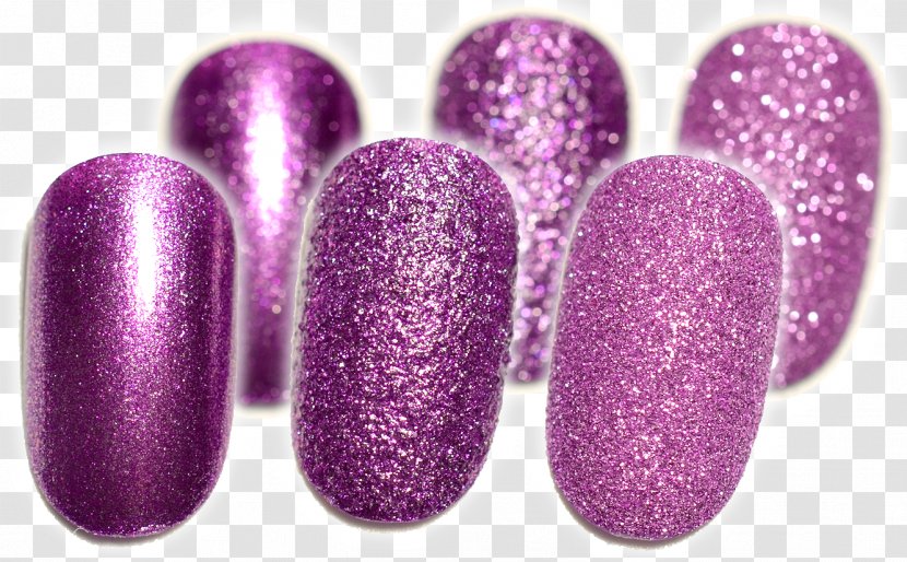 Nail Polish Glitter Color Art - Cosmetics - Metal Transparent PNG