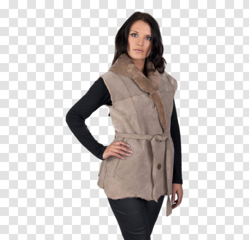 Sheepskin Coat Jacket Fur Clothing - Solid Leather Transparent PNG