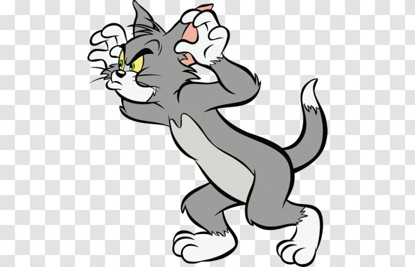 Tom Cat Jerry Mouse Nibbles And Image - Fictional Character - Tomcat Silhouette Transparent PNG