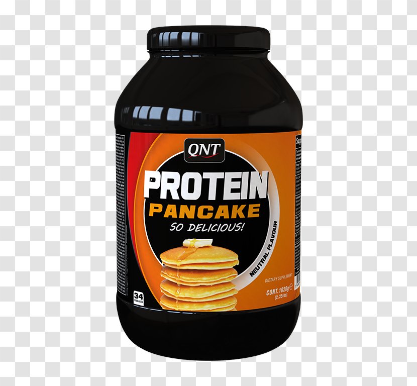 Dietary Supplement QNT Nutrition Zero Carb Metapure Protein Pancake Nutritious Carbohydrate Whey Isolate Powder Mix 1 - Casein - Pancakes Transparent PNG