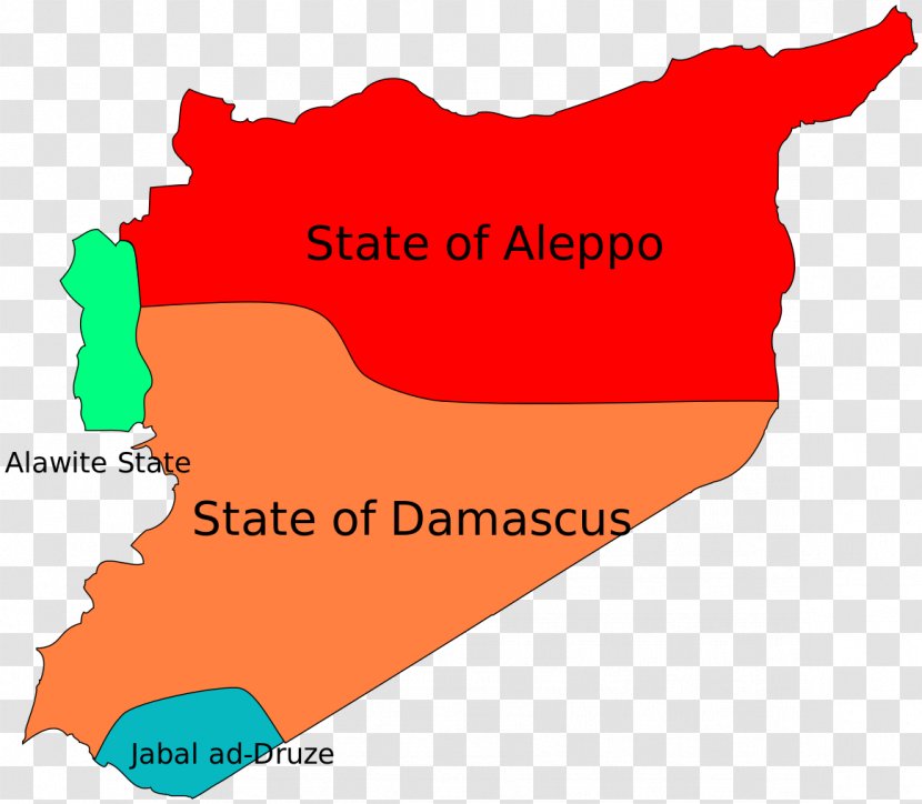 French Mandate For Syria And The Lebanon State Of Aleppo Damascus Syrian Civil War - Text - France Transparent PNG