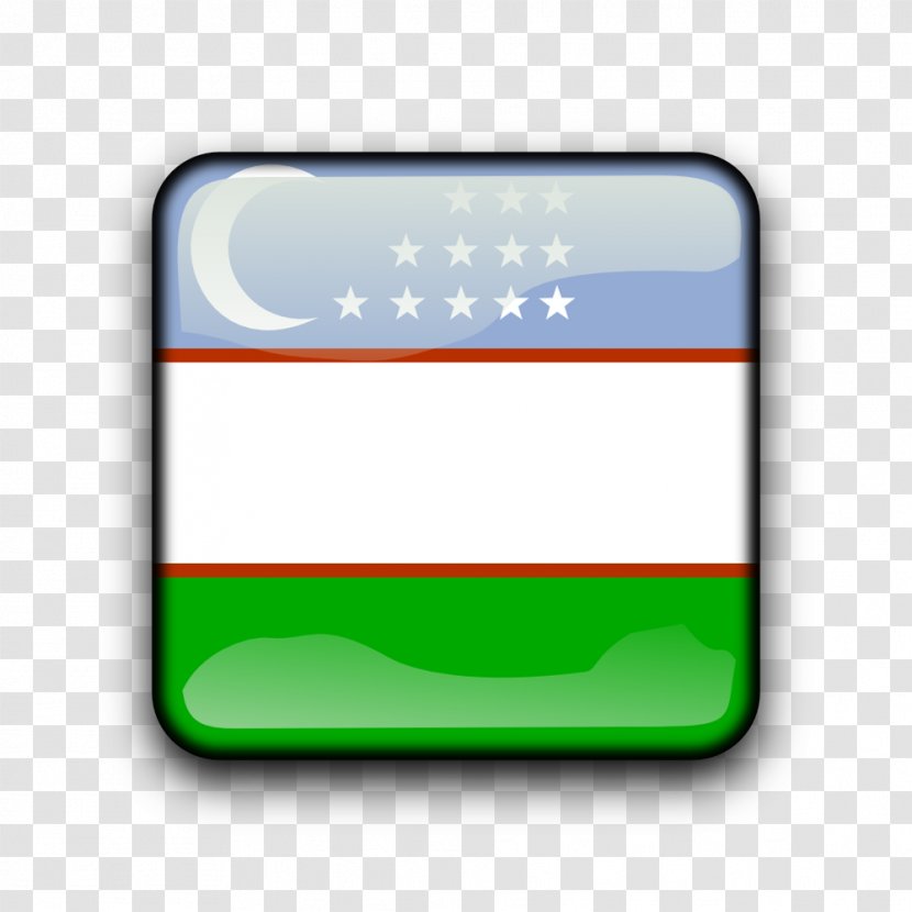 Flag Of Uzbekistan State - Computer Icon - Rectangle Transparent PNG