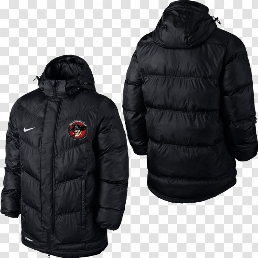 Tracksuit Jacket Nike Parka Coat - Black Transparent PNG