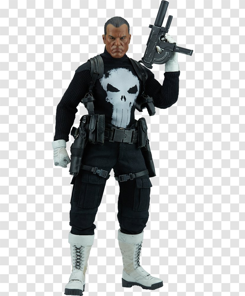 The Punisher Action & Toy Figures Captain America Sideshow Collectibles - Frame - Drawings Transparent PNG