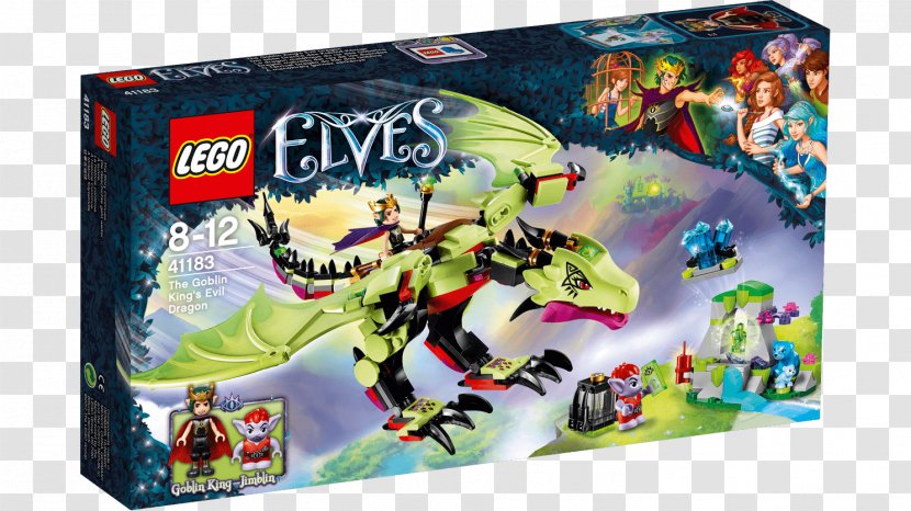 LEGO 41183 Elves The Goblin King's Evil Dragon Lego Toy Transparent PNG
