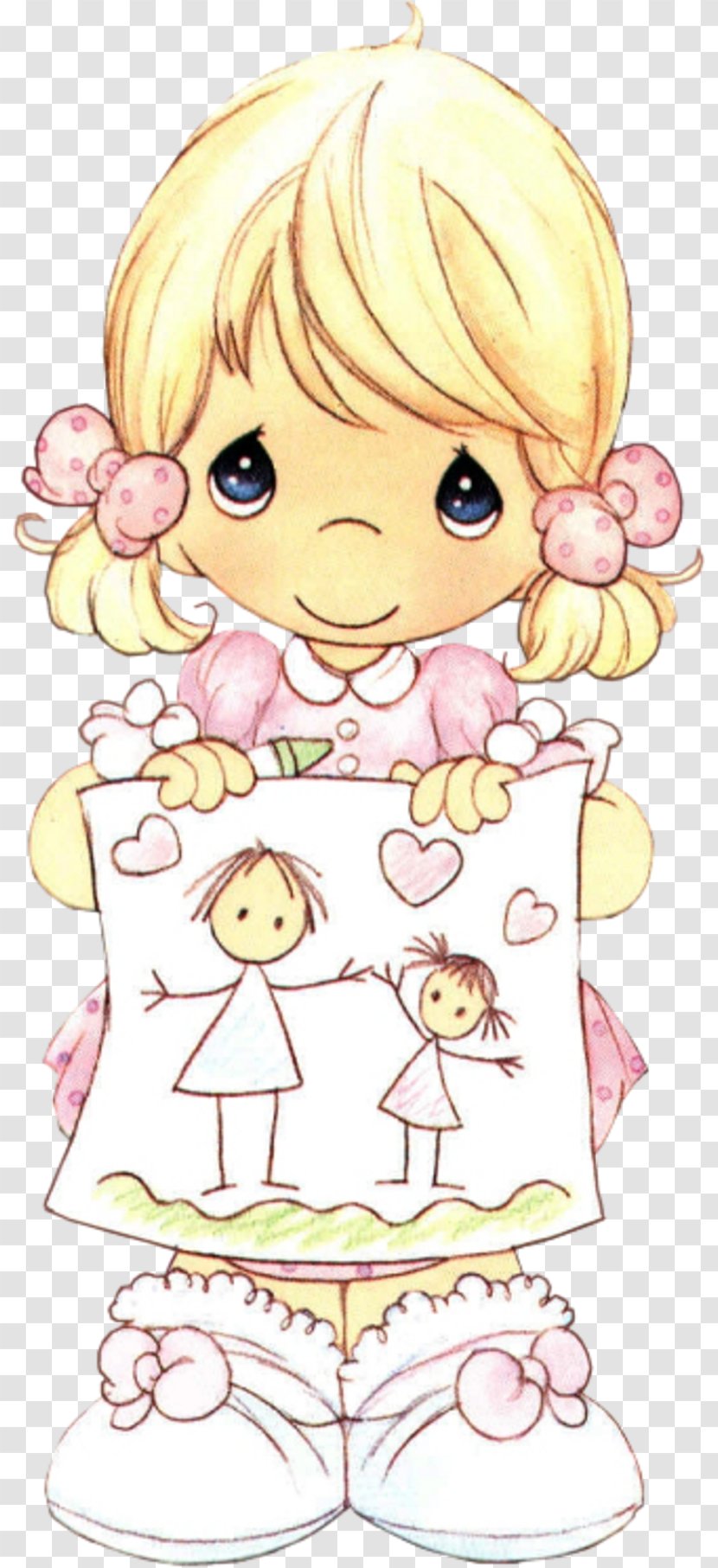 Drawing Precious Moments, Inc. Painting - Flower Transparent PNG