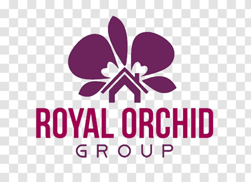 Royal Orchid Syariah Group - Pink - Marketing Office Logo Brand Perumahan Villa FontPura Bali Transparent PNG
