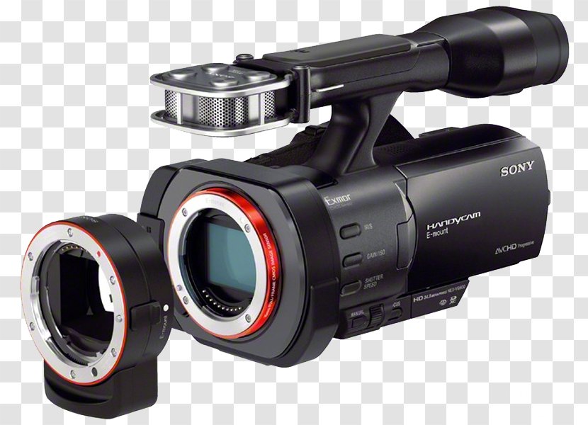 Sony Alpha 99 Cyber-shot DSC-RX1 Camcorder Full-frame Digital SLR E-mount - Hardware - Camera,black Transparent PNG