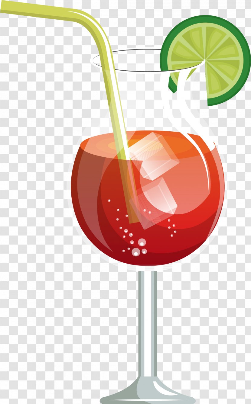 Wine Cocktail Sea Breeze Cosmopolitan Daiquiri - Garnish - Red Transparent PNG
