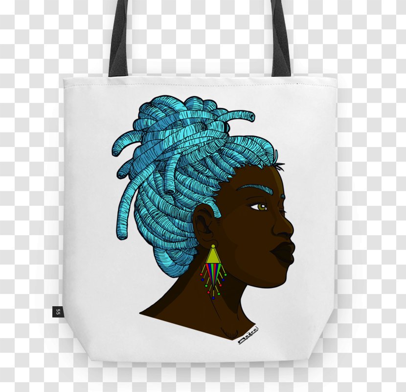 Tote Bag Turquoise - Cactus Transparent PNG