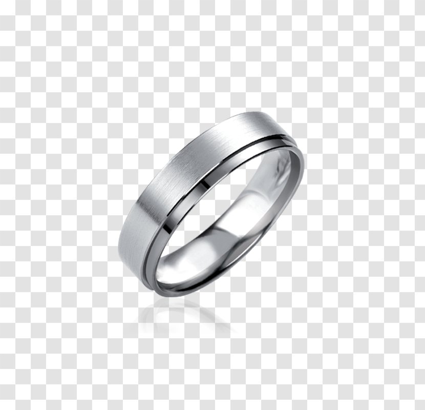 Wedding Ring Engagement Białe Złoto Transparent PNG