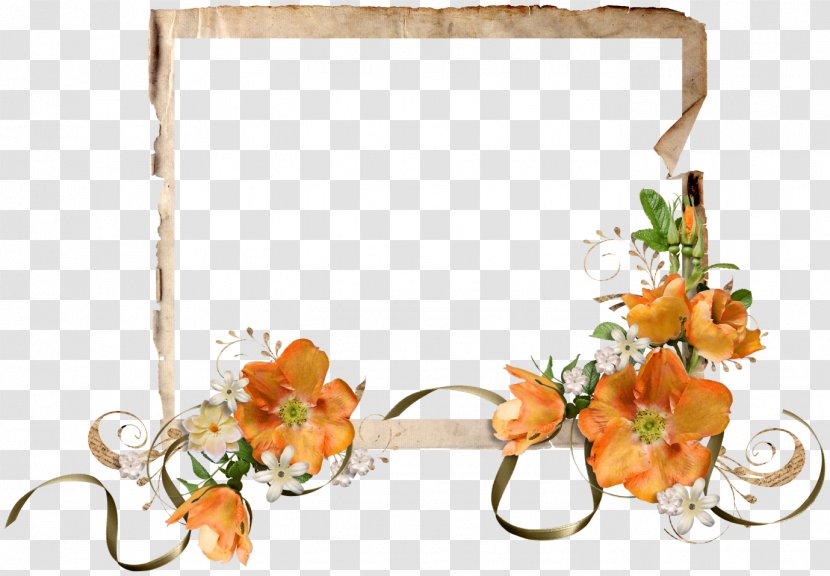 Flower Picture Frames Garden Roses Clip Art - Peach - Lustre Transparent PNG
