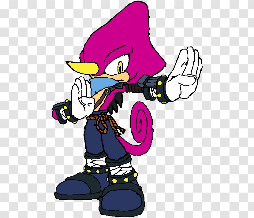 Sonic Heroes Espio The Chameleon Hedgehog Shadow Knuckles' Chaotix - Purple - Art Transparent PNG