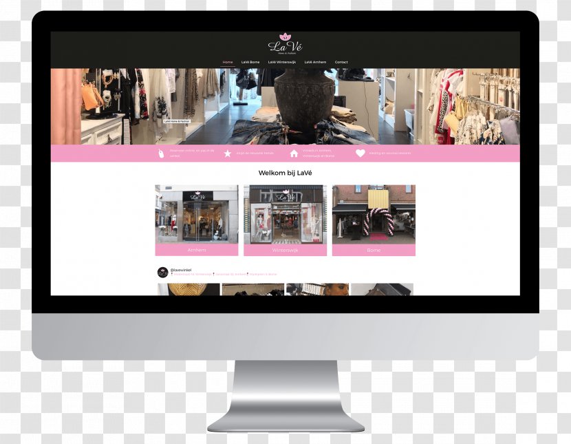 Responsive Web Design Blog Business - Media - Mockup Transparent PNG