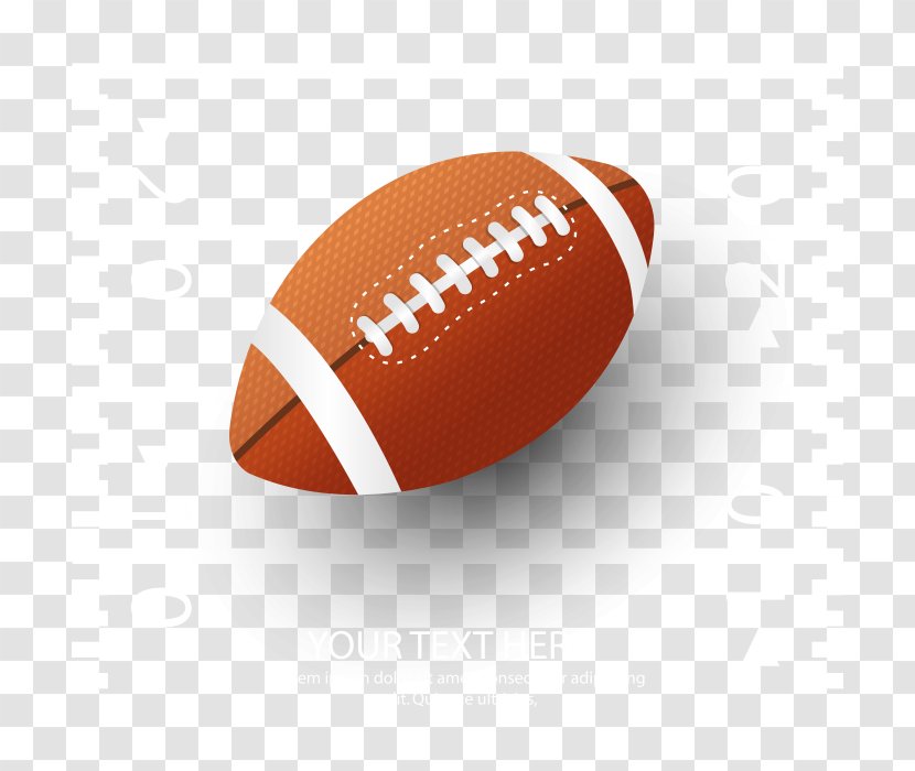 American Football Background - Sports - Soccer Rugby Transparent PNG
