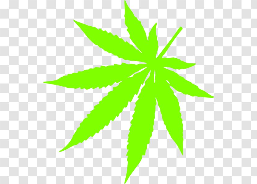 Cannabis Leaf Clip Art - Plant - Pot Transparent PNG