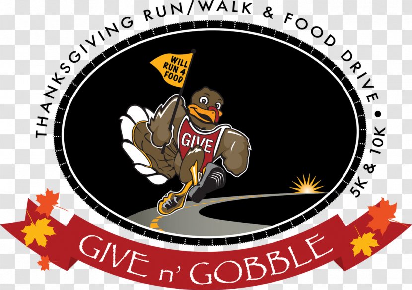 Sherwood Give 'n Gobble Logo Thanksgiving Day Organization - Trot - Run Juvenile Transparent PNG