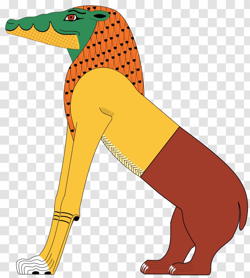Ammit Ancient Egyptian Religion Book Of The Dead Deity - Dog Like Mammal - Gods Transparent PNG