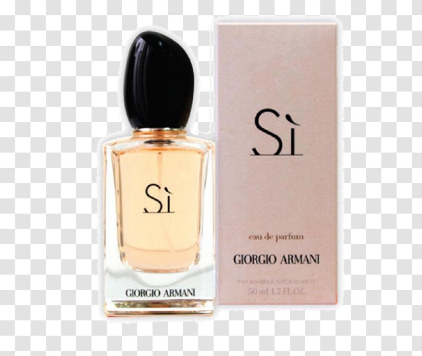 Giorgio Armani Si Eau De Parfum Spray Perfume Toilette Yes Rose Vapo 50 Ml 100 Transparent PNG