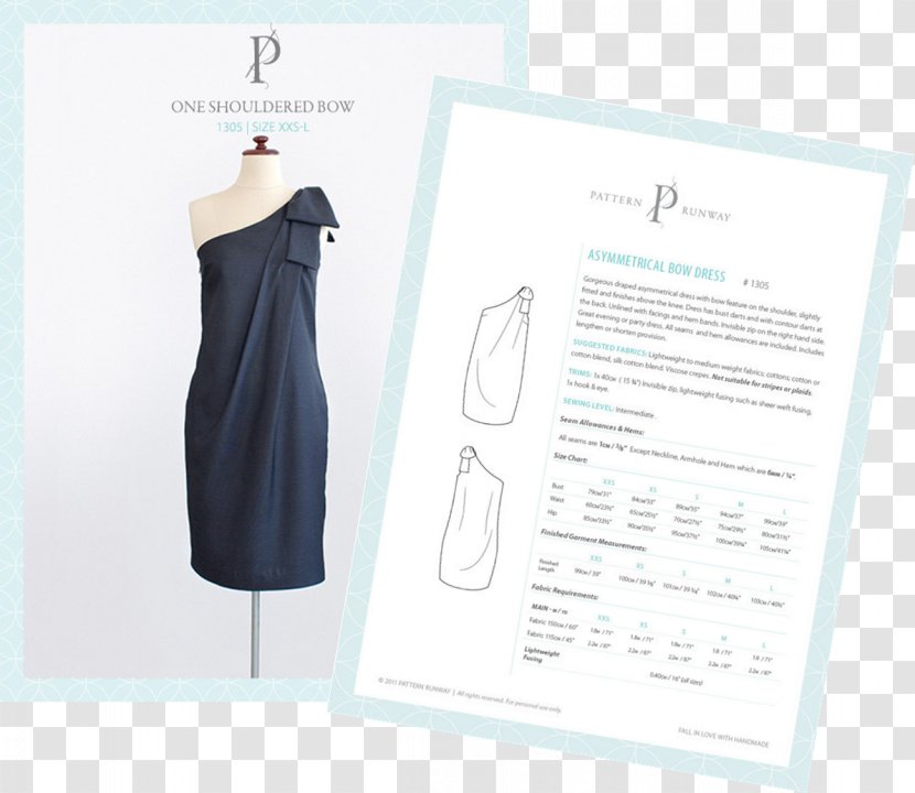Dress Clothing Sewing Sleeve Pattern - Sheath - Formal Attire For Women Transparent PNG