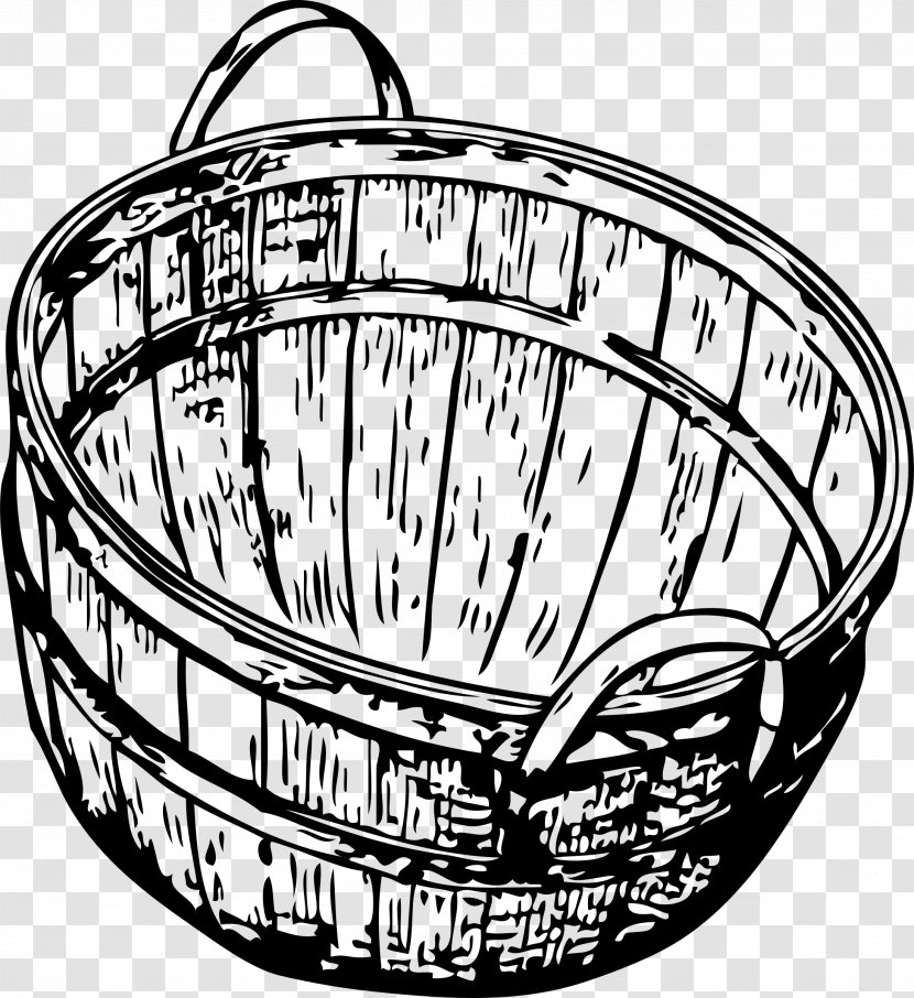 Basket Clip Art - Apple - Food Gift Baskets Transparent PNG