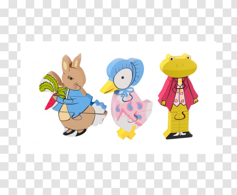 The Tale Of Peter Rabbit Jemima Puddle-Duck Mr. Jeremy Fisher Puzzle - Rabits And Hares Transparent PNG