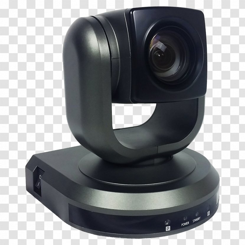 Webcam HuddleCamHD 3X Pan–tilt–zoom Camera Logitech ConferenceCam BCC950 - Video - Cameras Optics Transparent PNG