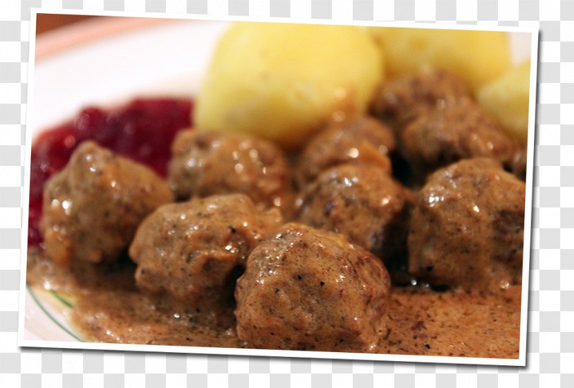 Meatball Kofta Frikadeller Gravy Recipe - Food - MEAT BALL Transparent PNG