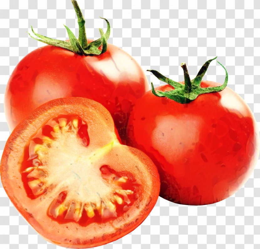 Tomato Cartoon - Food - Vegetarian Cherry Tomatoes Transparent PNG