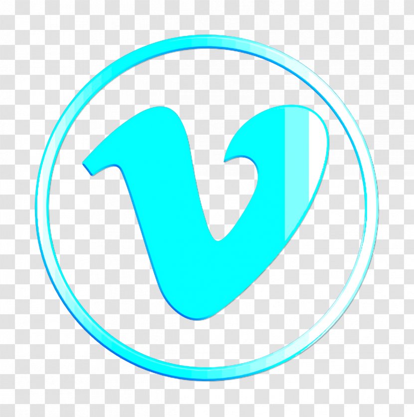 Vimeo Icon - Electric Blue - Symbol Transparent PNG