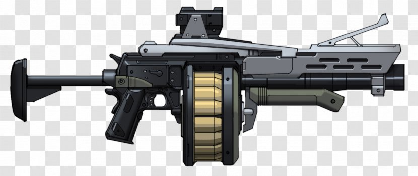 Grenade Launcher 40 Mm Firearm Weapon Transparent PNG