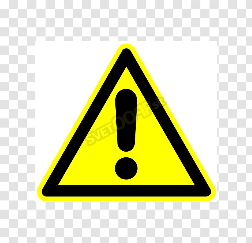 Risk Occupational Safety And Health Hazard Warning Sign - Area Transparent PNG