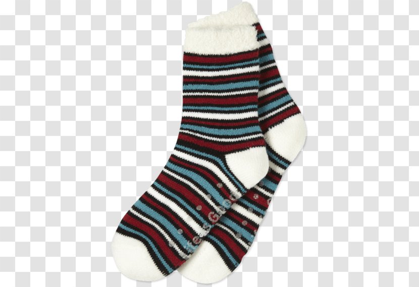 Sock Shoe - White - Christmas Colored Socks Transparent PNG