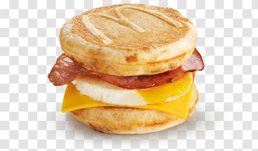 McGriddles Breakfast Hamburger Fast Food Cheeseburger - Junk Transparent PNG